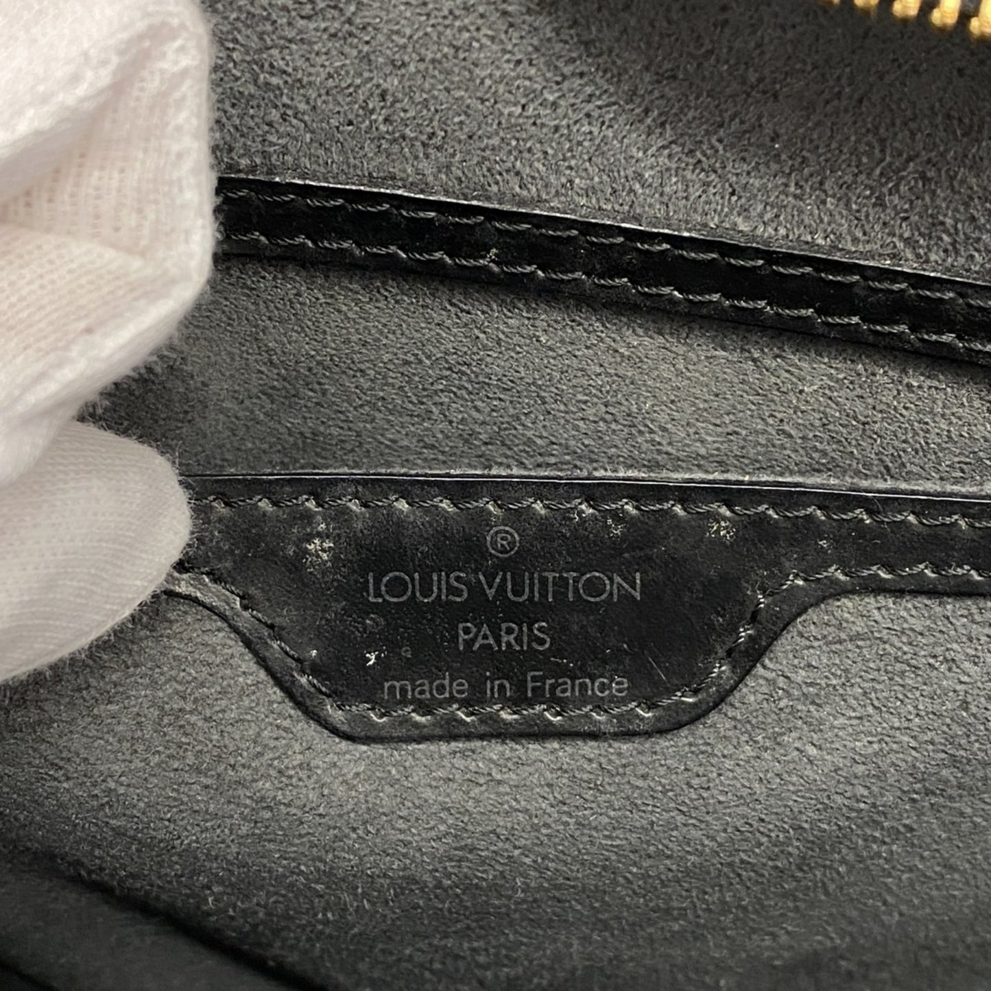 Louis Vuitton Epi Saint-Jacques Handbag M52272 Noir