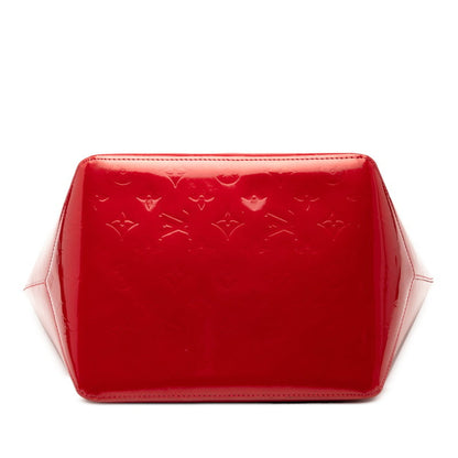 Louis Vuitton Monogram Vernis Bellevue Pm Handbag M93583 Pomme D'Amour Red Patent Leather
