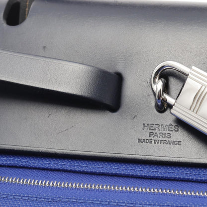 Hermes Hermes Airbag Zip Pm Handbag Canvas Leather Toile Military Vache Hunter