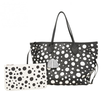 Louis Vuitton Tote Bag Monogram Empreinte Yayoi Kusama Neverfull Mm M46390 Noir Blanc