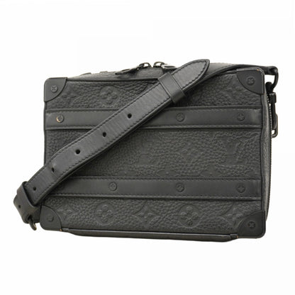 Louis Vuitton Taurillon Soft Handle Trunk M59163 Black 2-Way Bag