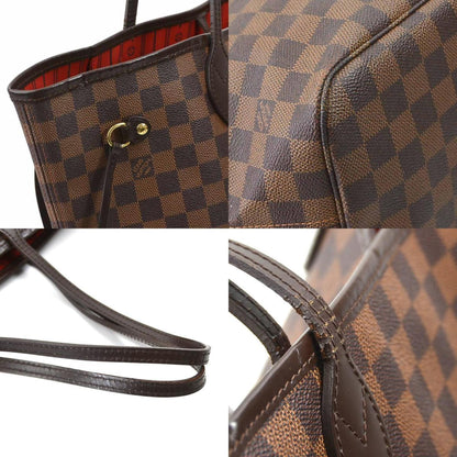 Louis Vuitton Louis Vuitton Tote Bag Damier Neverfull Mm Canvas Brown Gold