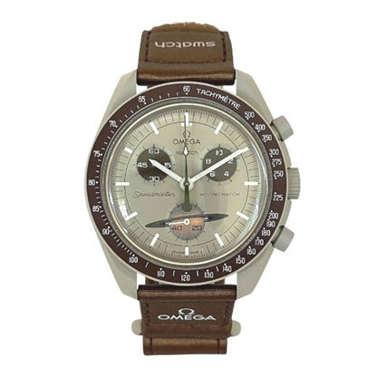 Omega X Swatch Moonswatch Mission To Saturn So33T100 Quartz