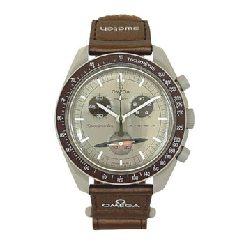 Omega X Swatch Moonswatch Mission To Saturn So33T100 Quartz