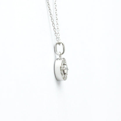 Vendome Aoyama Circle Diamond Necklace White Gold (18K) Diamond Men