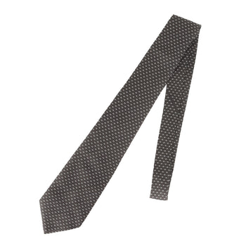 Hermes H-Pattern Silk Tie
