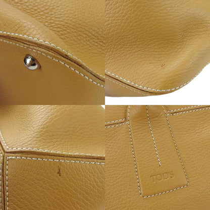 Tod'S Tods Tote Bag Leather Beige