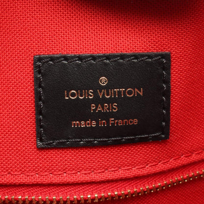 Louis Vuitton On The Go Gm Shoulder Bag In Coated Canvas And Leather With Monogram Giant Reverse