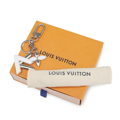 Louis Vuitton Twist Key Ring Bag Charm M68010 Silver
