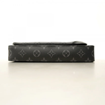 Louis Vuitton Monogram Eclipse Trio Shoulder Bag M69443 Black