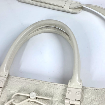 Louis Vuitton M53265 Monogram Taurillon Sac Plat Handbag Tote Bag 2Way Shoulder Leather