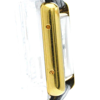 Cartier Must Tank Quartz Gold Plated