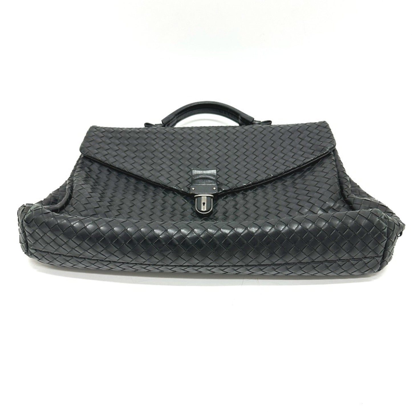 Bottega Veneta 122139 Intrecciato Leather Briefcase/Business Bag