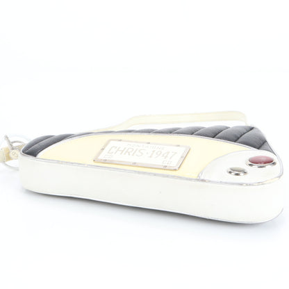 Christian Dior Saddle Montaigne Chris Leather Shoulder Bag