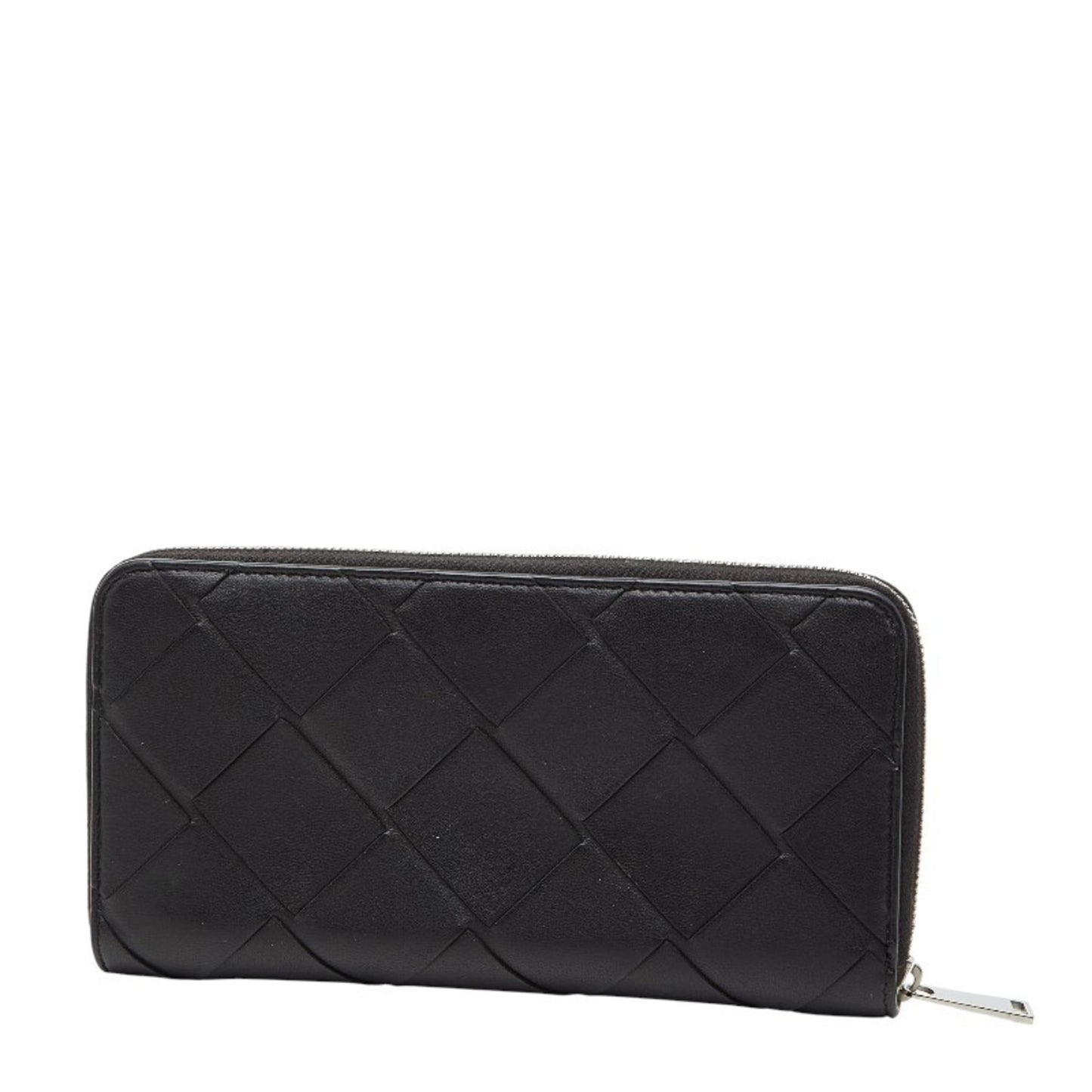Leather - Bottega Veneta Long Wallet (Bi-Fold) Intrecciato