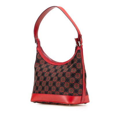 Salvatore Ferragamo Gancini One-Shoulder Bag In Black