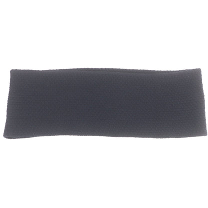 Hermes 100% Cashmere Cable Knit Scarf/Snood In Dark Navy