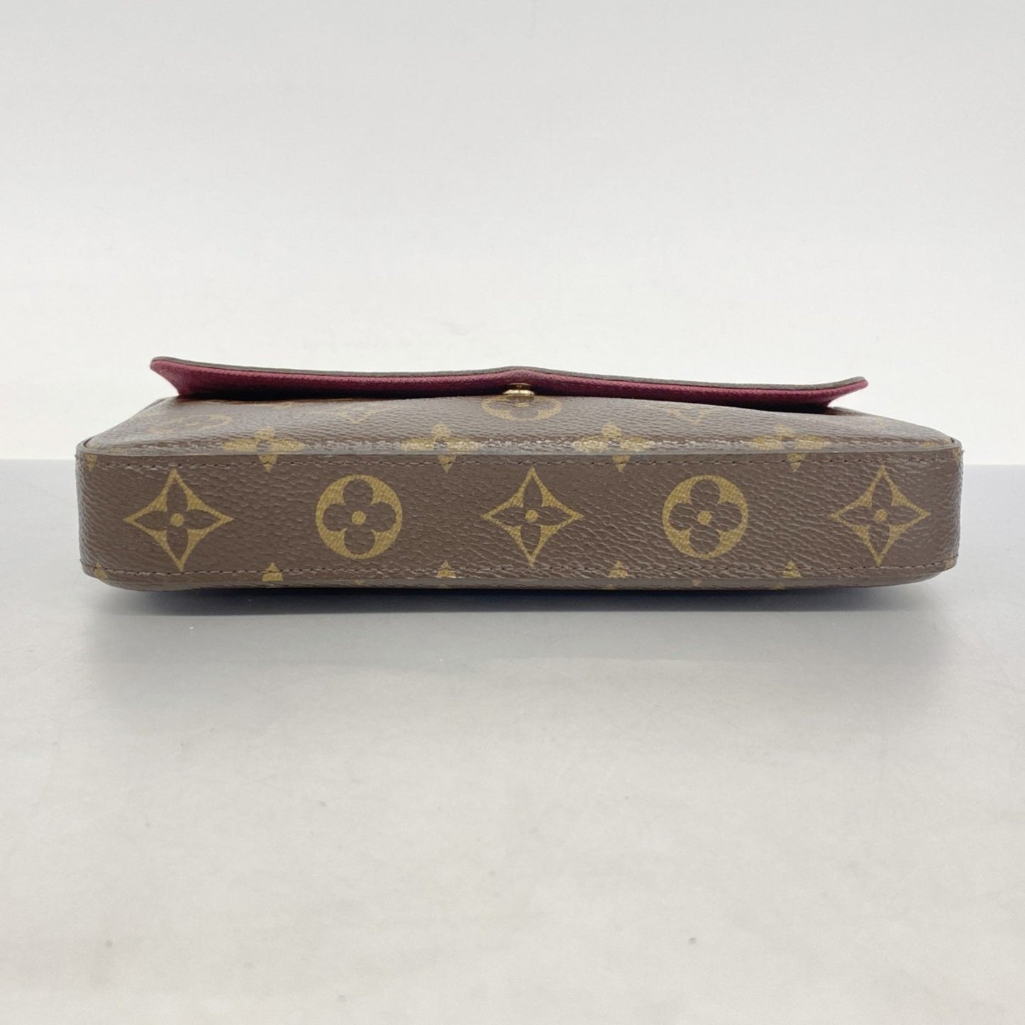 Louis Vuitton Monogram Pochette Felicie Shoulder Wallet M81896 Brown