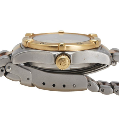 Tag Heuer Professional Watch 964.008-2 Quartz Gold Dial Stainless Steel Plated