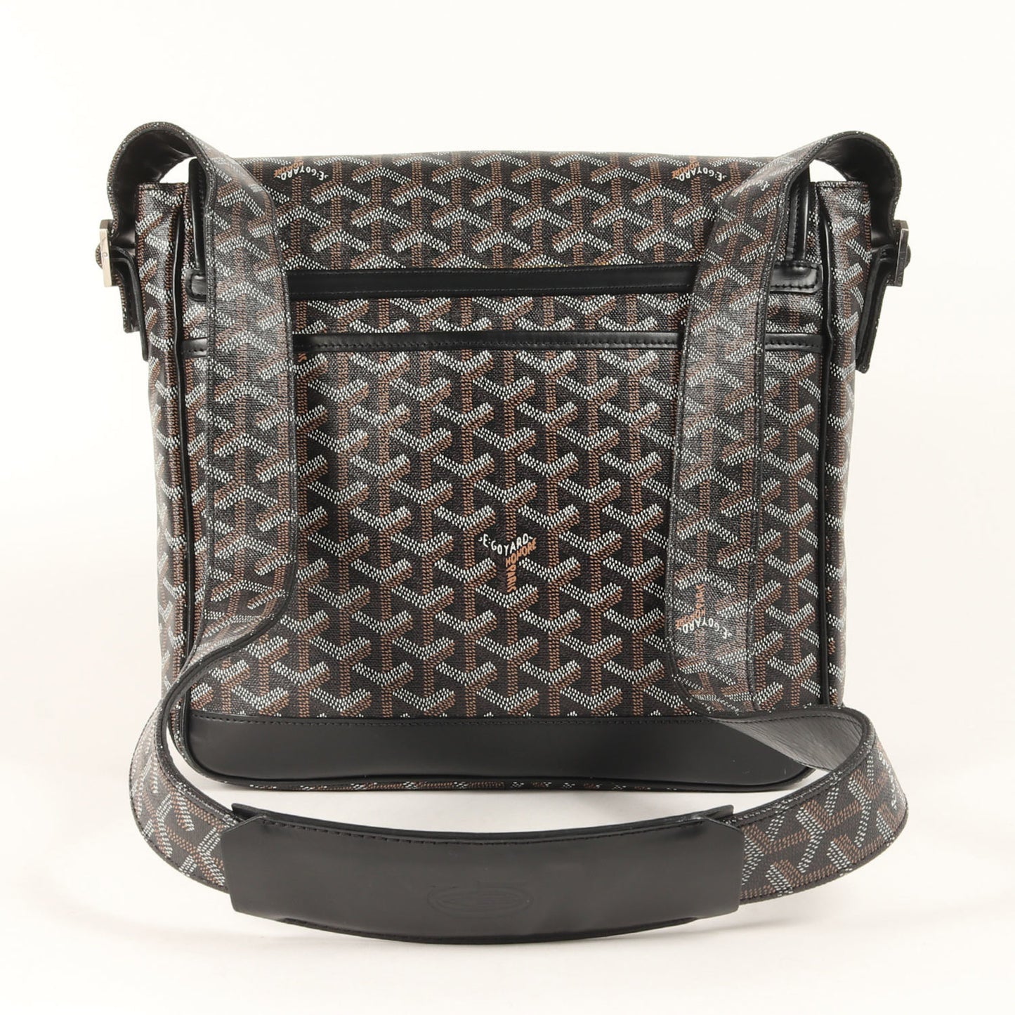 Goyard Grand Bleu Mm Shoulder Bag (Brown