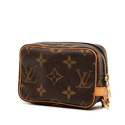 Louis Vuitton Monogram Truth Wapiti Pouch Camera Case M58030 Brown Leather