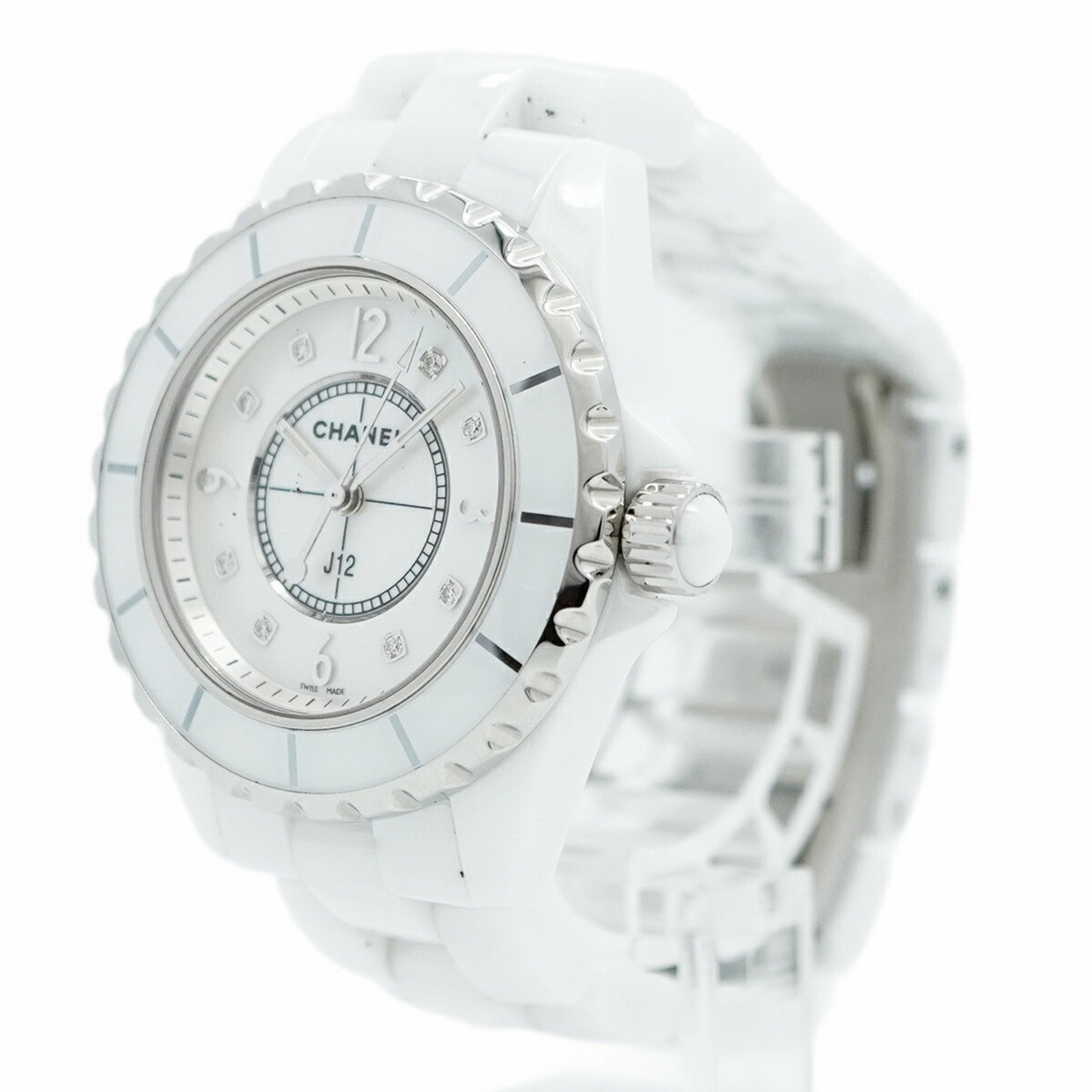 Chanel J12 H2422 White Dial