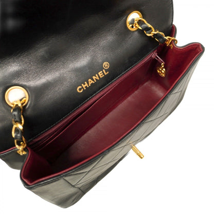 Chanel Diana Matelasse Chain Shoulder Bag In Lambskin