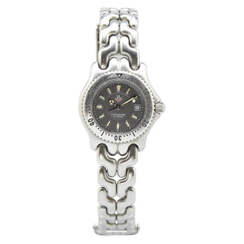 Tag Heuer Cell Watch Wg1313-0 Quartz Grey Dial Stainless Steel