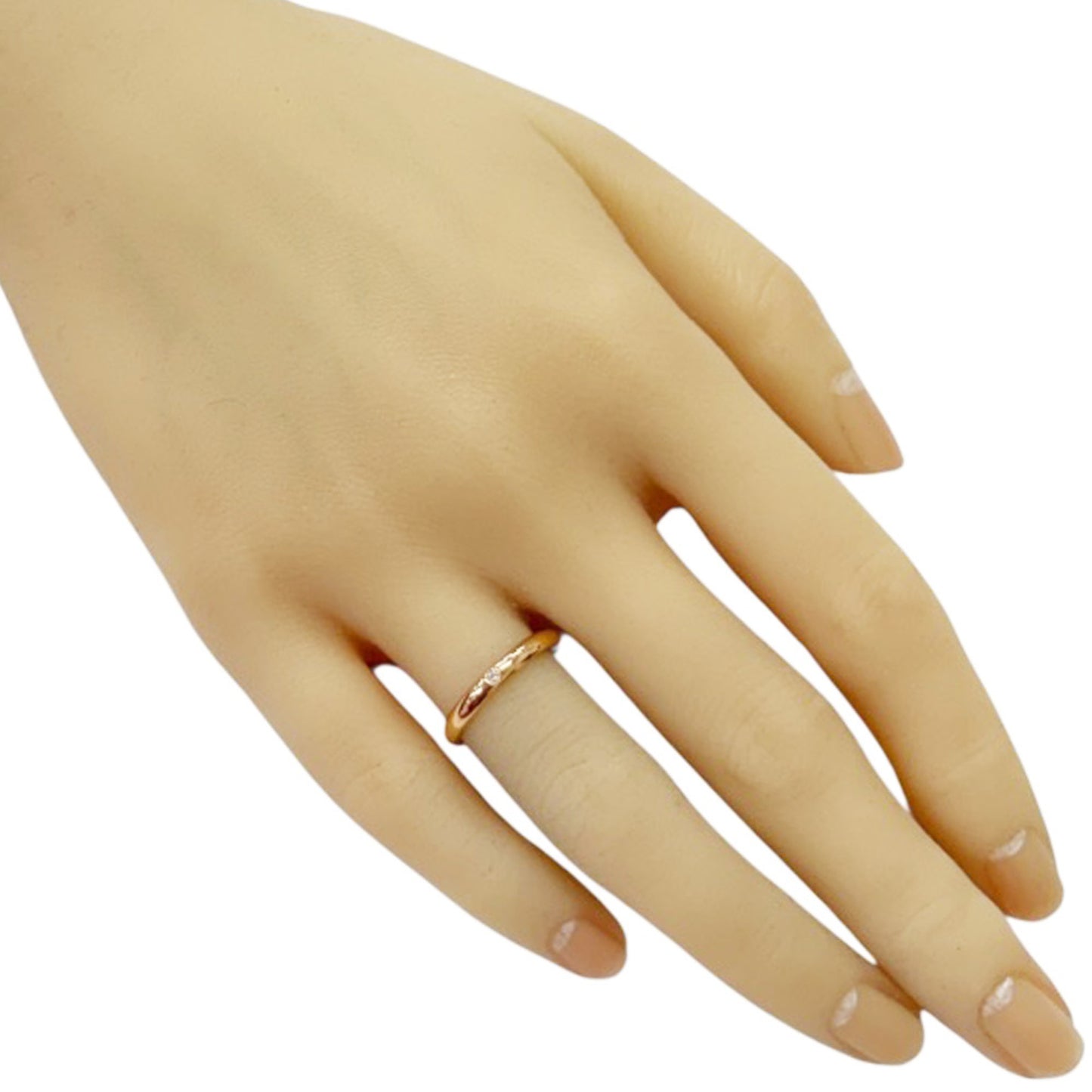 (18K) Cartier Band Ring Pink Gold