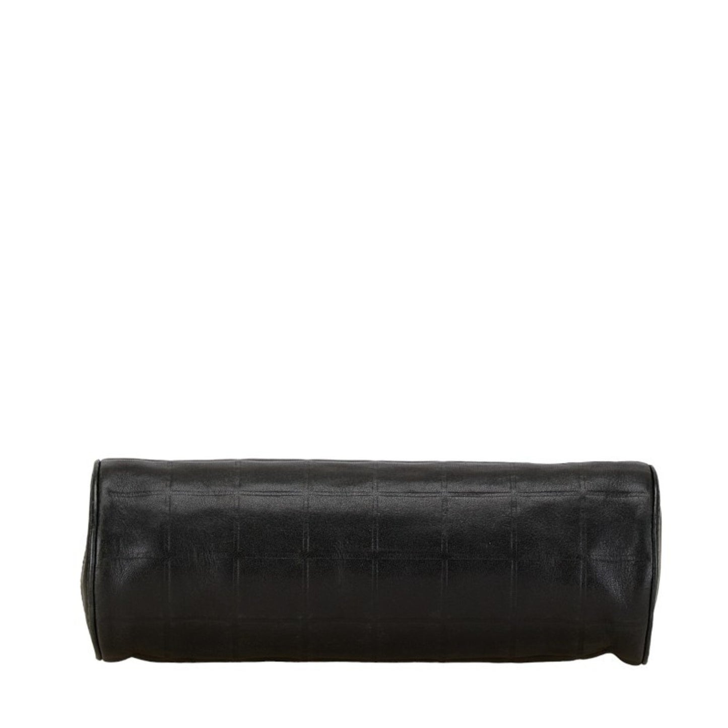 Chanel Coco Mark Pouch Black Leather