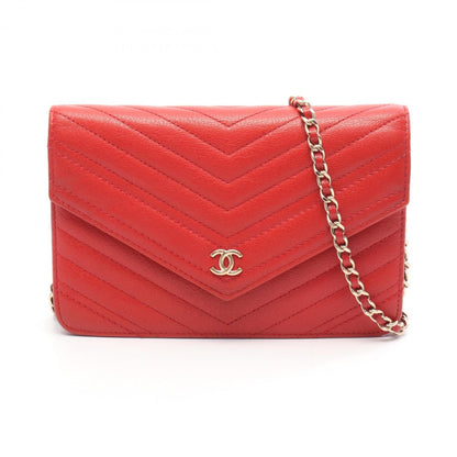 Chanel Chevron V-Stitch Shoulder Bag