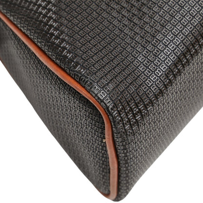 Bally Logo Handbag In Brown Leather