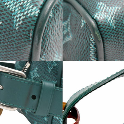 Louis Vuitton Locker Top Kit Monogram Heritage Treasure Bag Pouch Green M12688