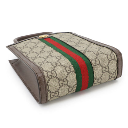 Gucci Ophidia 2-Way Hand/Shoulder Bag In Gg Supreme Canvas