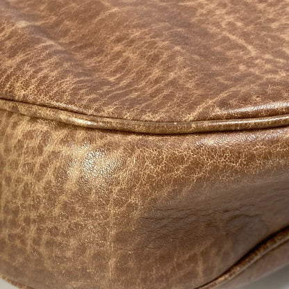 Gucci 223955 Horsebit Shoulder Bag Leather