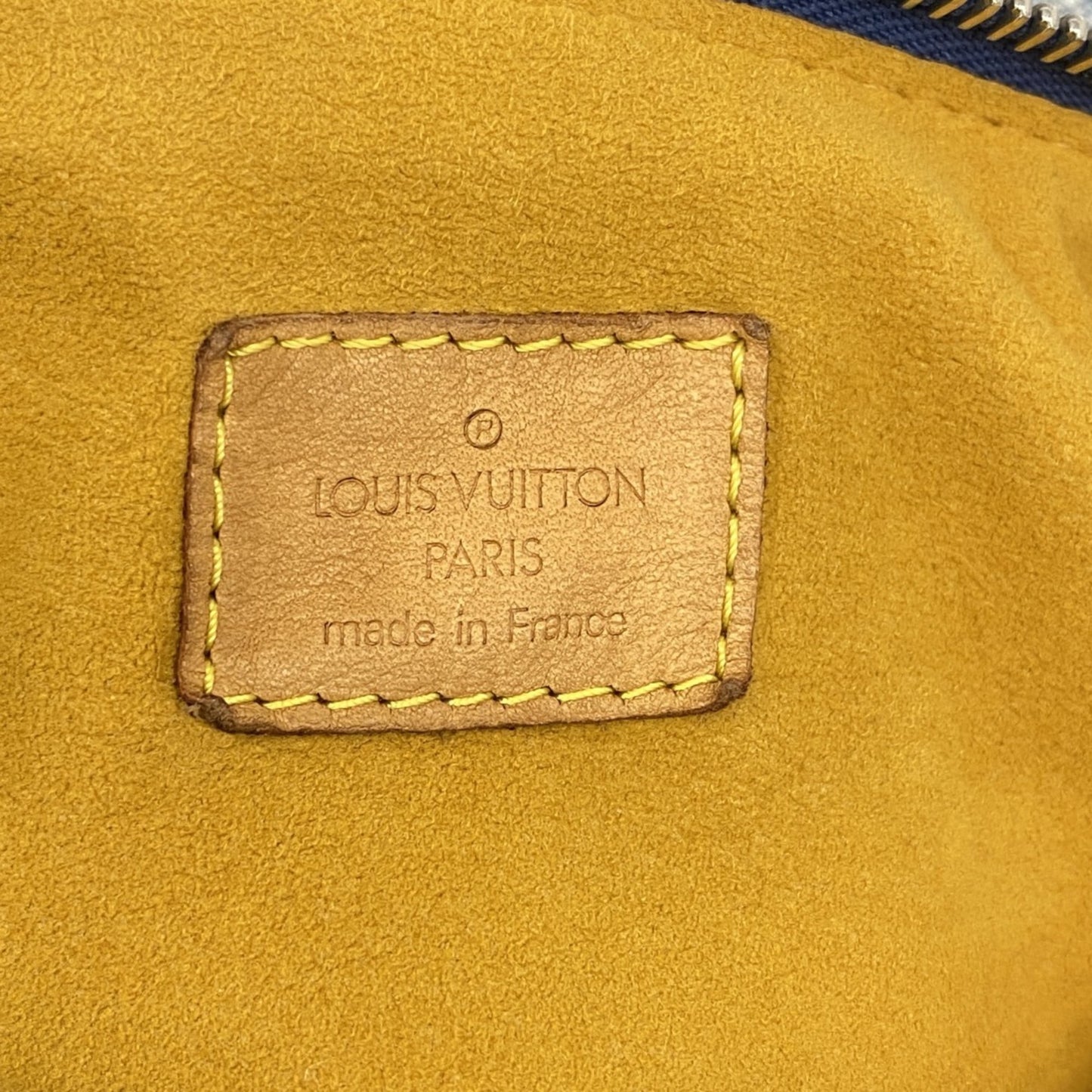 Louis Vuitton Monogram Denim Baggy Gm M95048 Blue