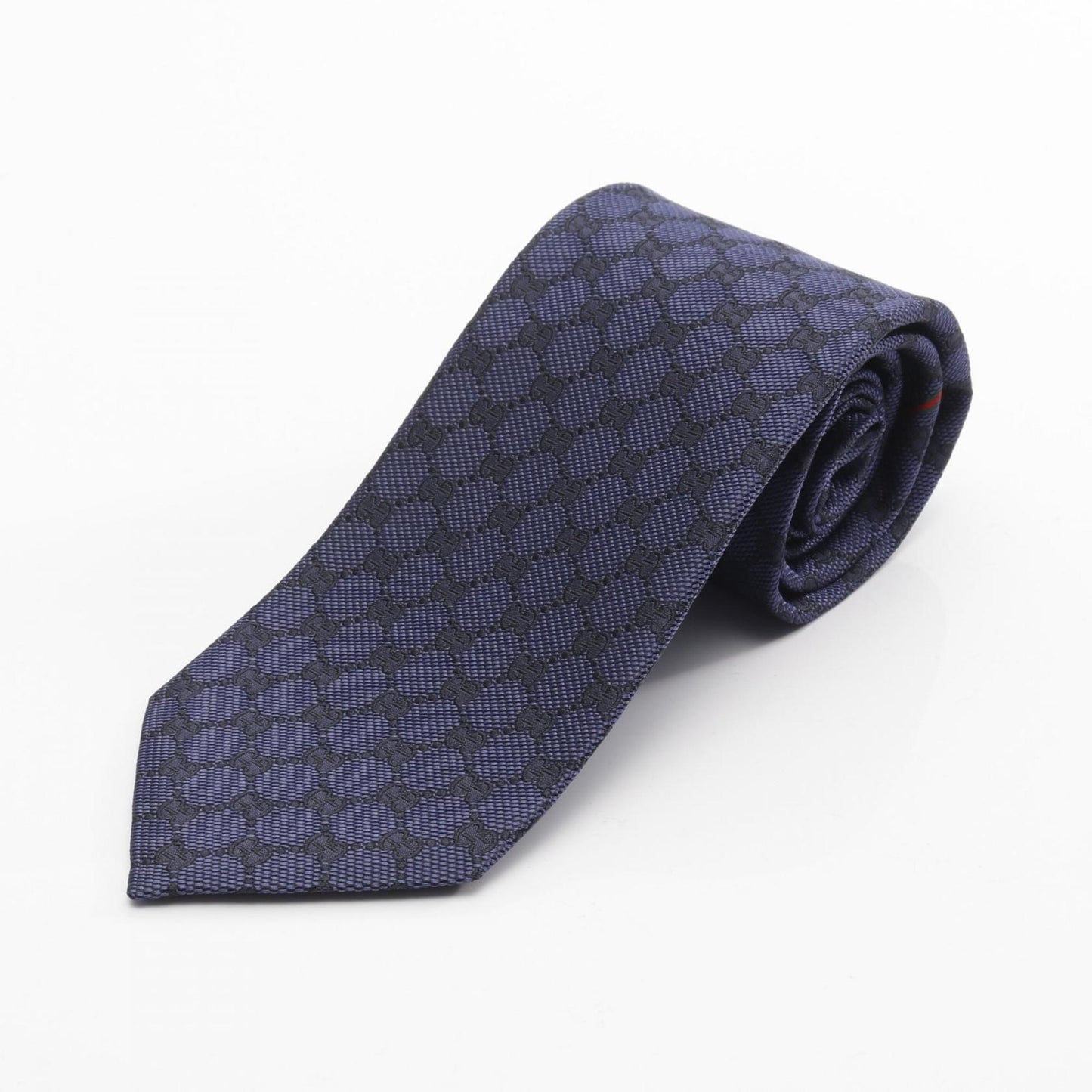 Gucci Arend Gg Pattern Silk Tie For Men