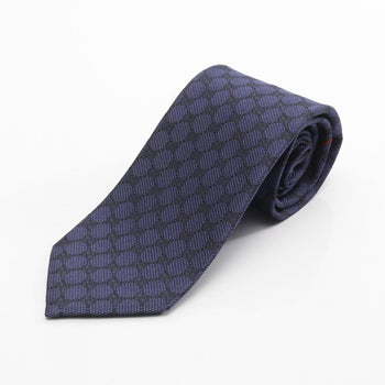 Gucci Arend Gg Pattern Silk Tie For Men