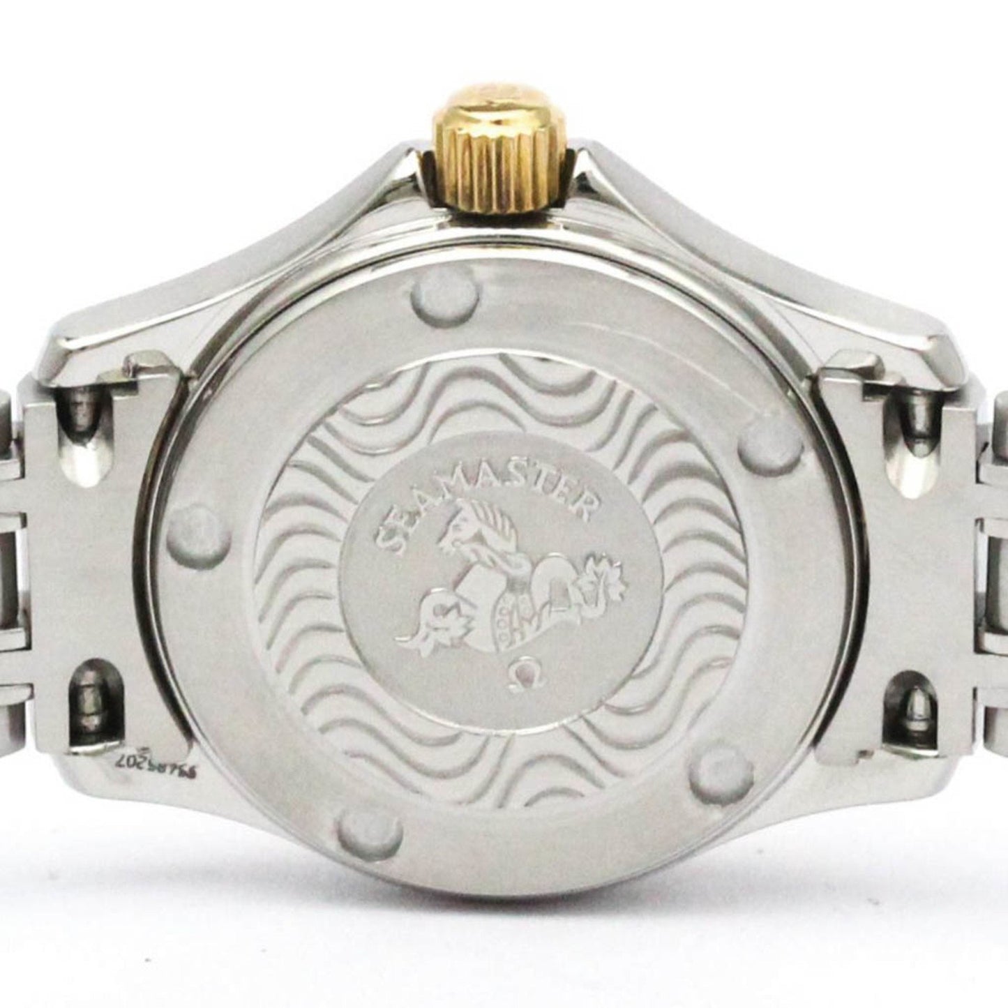 Omega Seamaster 120M Pink Gold Steel Quartz