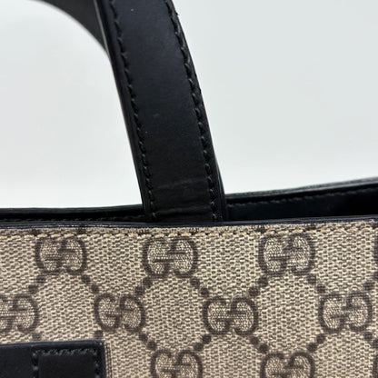 Gucci Tote Bag in Coated Canvas Leather
