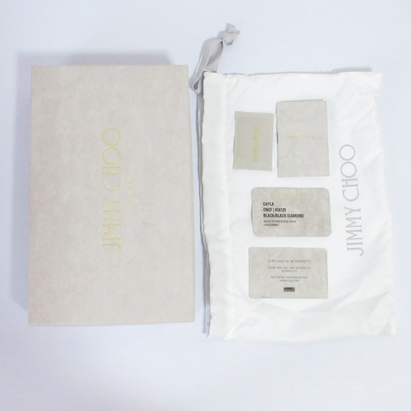 Jimmy Choo Cayla Leather Rhinestone Clutch Bag