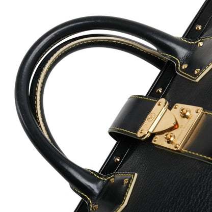 Louis Vuitton Suhali Angnieux Pm Handbag M91805 Black Leather