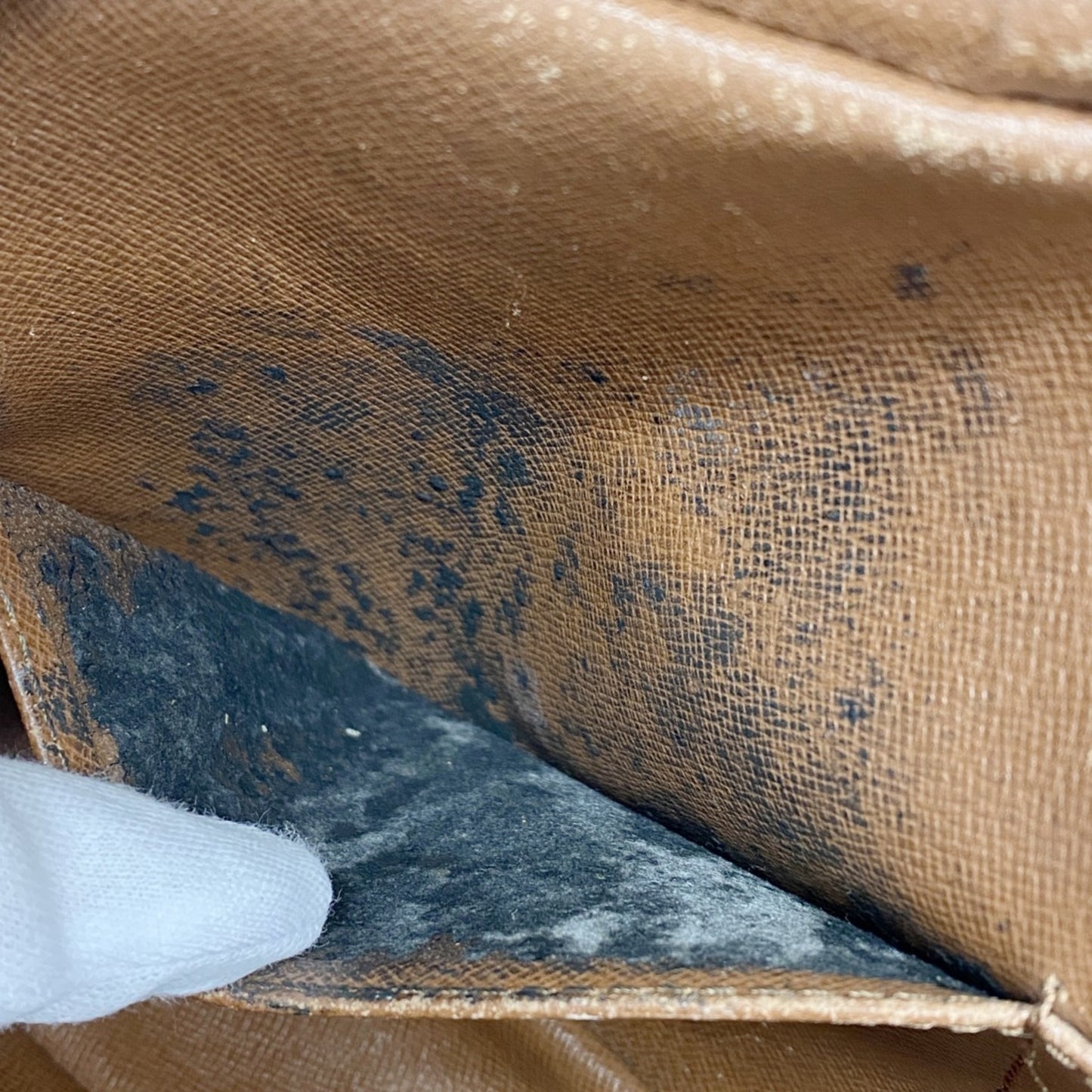 Louis Vuitton Monogram Compigne 28 Clutch Bag M51845 Brown