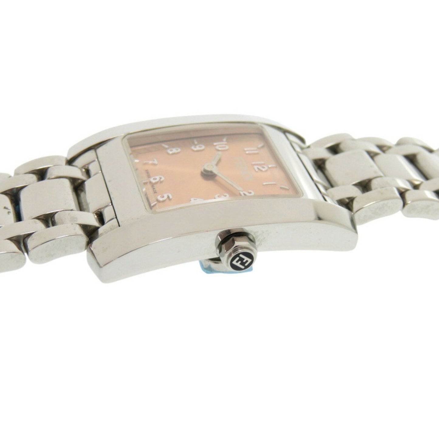 Fendi 7000L Classico Stainless Steel Pink Quartz Watch 0558Fendi