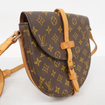 Louis Vuitton Monogram Chantilly Mm Shoulder Bag M51233 Brown