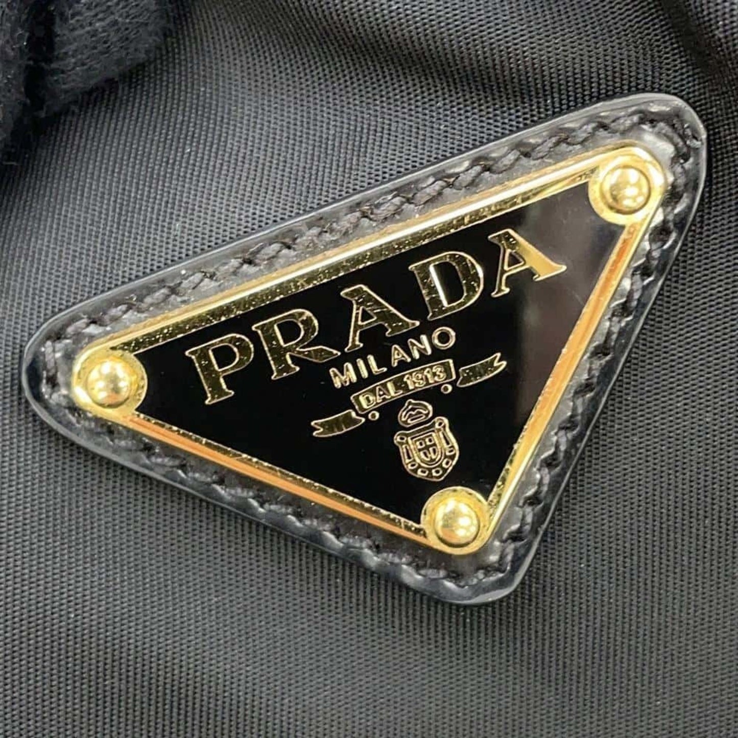 Prada Handbag Nylon 1Bb013 Prada 2Way Bag Black