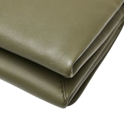 Valentino Garavani Studded Chain Shoulder Bag/Clutch Bag In Khaki