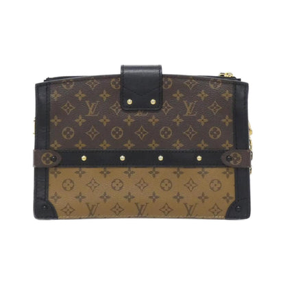 Louis Vuitton Monogram Reverse Trunk Clutch M43596 Shoulder Bag