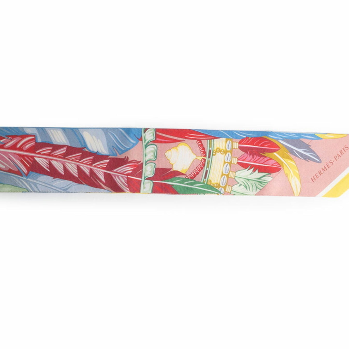 Hermes Herms Twilly Dance Pacific Silk Scarf