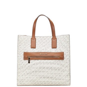 Michael Kors Signature Handbag Tote Bag 35T0Gy9T3B White